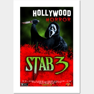 Stab 3: Hollywood Horror Poster Posters and Art